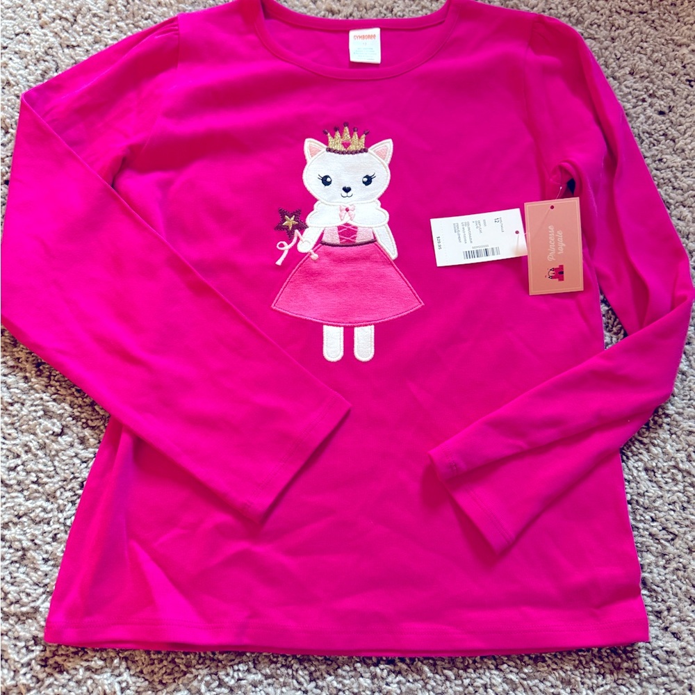 NWT size 12 gymboree Royal Princess long sleeve tee